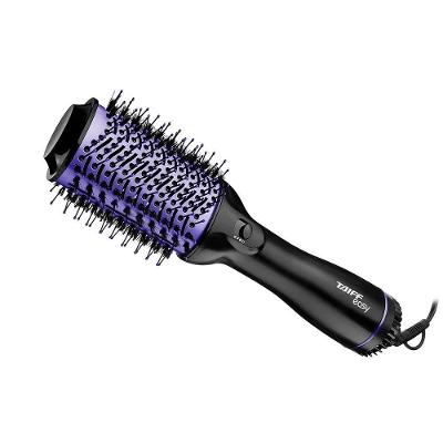 Escova Secadora Oval Easy 1200W Cabo Giratório Preto e Lilás 110V