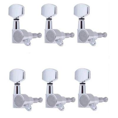 Tarraxa Blindada Para Guitarra Cmh 807 6l - Cromada
