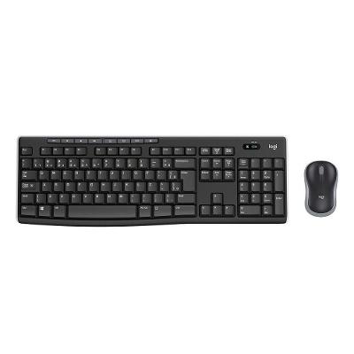 Kit Teclado E Mouse Logitech Mk270 Preto S/Fio 920-004433-C