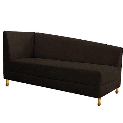 Recamier 160Cm Lado Direito Corano Marrom