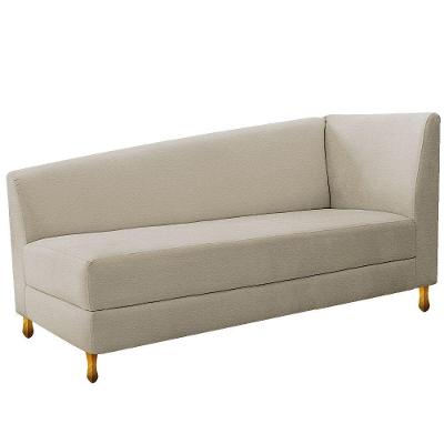 Recamier 185Cm Lado Esquerdo Corano Bege