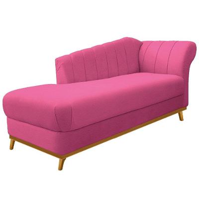 Recamier 160Cm Lado Esquerdo Corano Pink