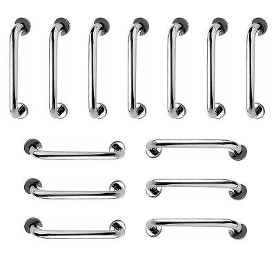 Barra de Apoio Kit 13 Unidades 40cm Aço Inox Fácil Instalação Leva Pra Casa