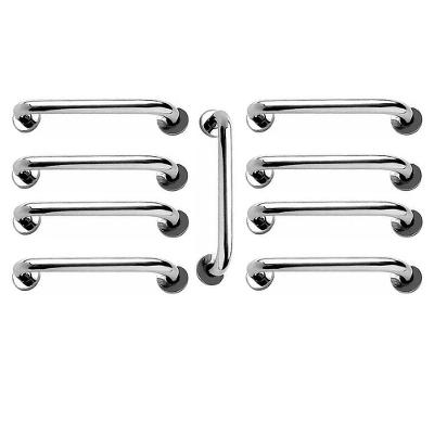Alça de Apoio BSL3018 com Fácil Instalação em Inox para Banheiro e Box 9 Unidades 30CM Compre