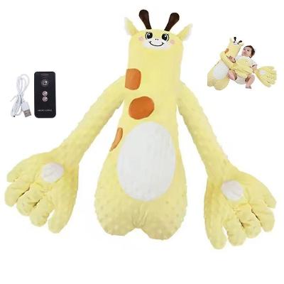 Almofada Calmante para Bebê BSL3874 com Vibração Suave Amarelo Ideal Importados 23CM