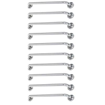 Alça de Apoio BSL3420 Segurança com Fixação Inox Braslu 80CM 10 Unidades