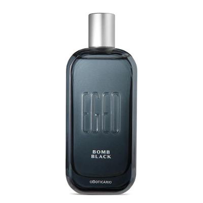 Desodorante Colônia Egeo Bomb Black Fragrância Masculina Fougère Gourmand Nova Embalagem 90ML