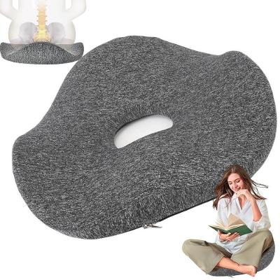 Almofada Ortopédica BSL3761 Alívio de Dores Lombares Cinza Mundo LGBT 40CM