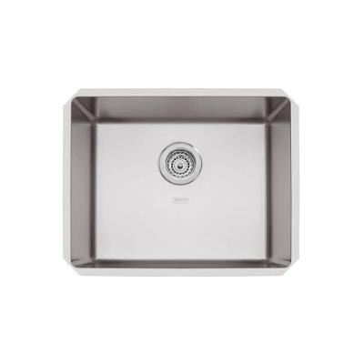 Cuba de Embutir Quadrum 50 Retangular Aço Inox Acetinado Prata Tramontina 50x40CM