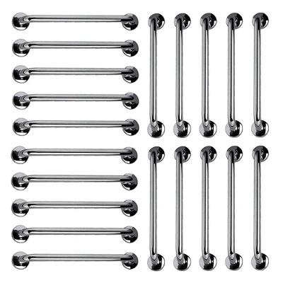 Barra de Apoio BSL3019 Fácil Instalação Alta Resistência Inox Ideal Importados Kit 20 Unidades
