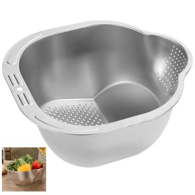 Escorredor BSL3884 Multiuso Inox Resistente para Cozinha Inox Economia Solar