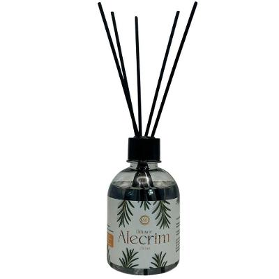 Difusor de Aromas Alecrim Fragrância Intensa para Concentração com Varetas Amadeirado SG Cosméticos