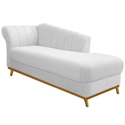 Recamier 140Cm Lado Direito Corano Branco