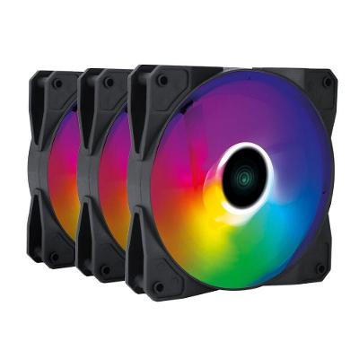 Kit Cooler Fan para Gabinete V.Ring 5.0 Full Blade 3 Fans 120MM LED 5 Cores Vinik