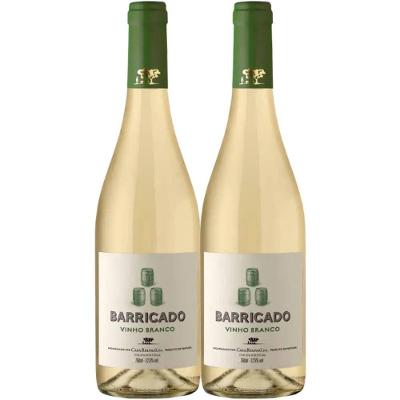 Kit 2 Garrafas Vinho Branco Seco Portugues Casa Relvas Alentejo 750ML