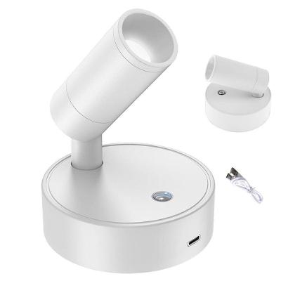 Luminária Arandela BSL3790 3 Tons Ajuste de Brilho Fixação Magnética Branco Braslu 8CM