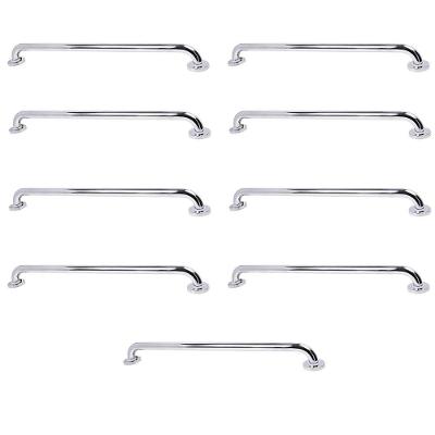 Barra de Apoio BSL3420 Segurança Corrimão Inox Braslu Kit 9 Unidades