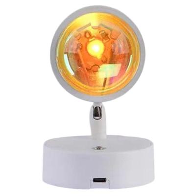 Luminária Projetor por do Sol BSL3791 Luz Vintage com Controle de Toque Branco Compre Desejos