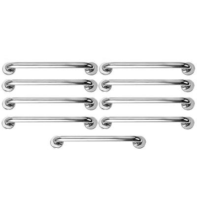 Barra de Apoio BSL3020 Alta Qualidade Fácil Instalação Inox Leva Pra Casa 50CM 9 Unidades