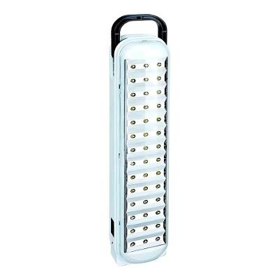 Luminária Lâmpada Emergência 42 Leds Recarregável com Regulagem Branco Bivolt 280LM
