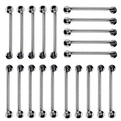 Barra de Apoio BSL3019 Fácil Instalação Alta Qualidade Inox Braslu Kit 20 Unidades