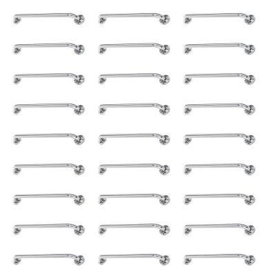 Barra de Apoio 60cm Kit 18 Uni Gestante Idoso Banheiro Box Aço Inox AB Mídia