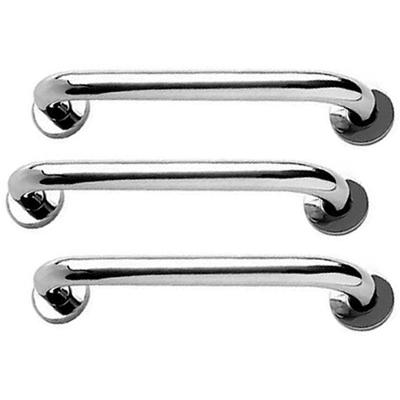 Alça de Apoio SU-BARRA-30 com Fixação por Parafusos Resistente Até 100kg Inox Leva Pro Pet 3