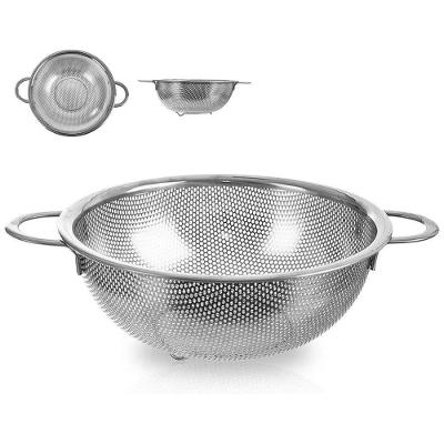 Escorredor BSL3879-3 Multiuso Inox Higiênico Resistente para Cozinha Inox Leva Pra Casa