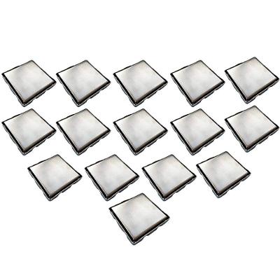 Ralo Oculto BSL3001D Anti Odor Aço Inox Prata Braslu Kit 15 Unidades 15x15CM