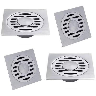 Ralo BSL3594 Escoamento Higienico Aço Inox 304 Kit 4 Unidades 10CM