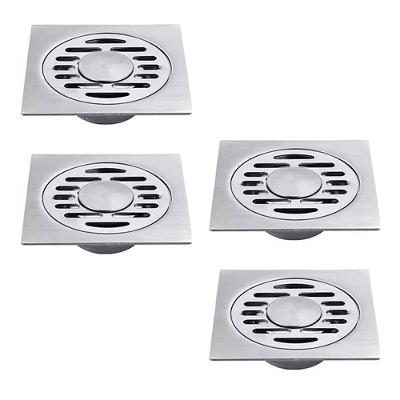 Ralo BSL3594 Convencional Higiênico Seguro Inox Leva Pro Pet Kit 4 Unidades