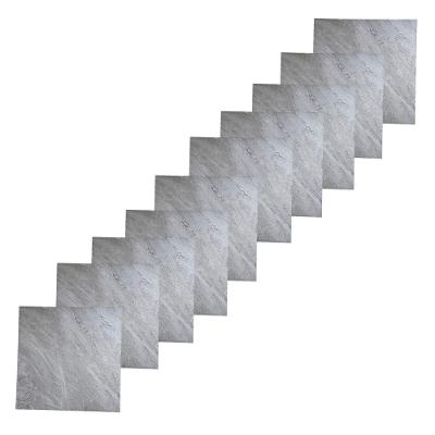 Piso Vinílico BSL3836 PVC Brilhante para Interno Cinza Leva Pro Pet 10 Unidades