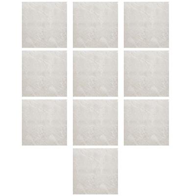 Placa Adesiva Autocolante Papel Parede 3D Mármore PVC Adesivo Removível Bege Leva Pra Casa Kit 10