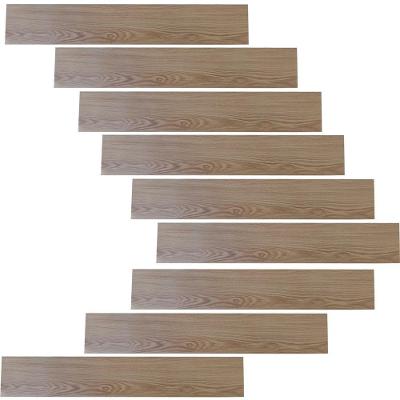 Piso Vinílico BSL3838 Vinil Retangular Acetinado para Interno Marrom Ideal Importados 1,38M2