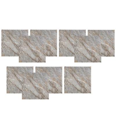 Piso Vinílico Autocolante BSL3833 PVC 60X60CM Brilhante para Interno Marrom Leva Pra Malhar 10