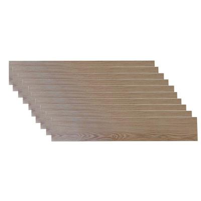 Piso Vinílico Autoadesivo BSL3842 Vinil Importado Retangular Acetinado para Interno Amadeirado Leva