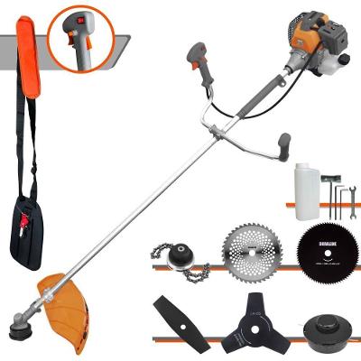 Roçadeira Tekna RL520P Plus com Motor 52cc 2HP e Partida Fácil Preto com Acessórios Bivolt