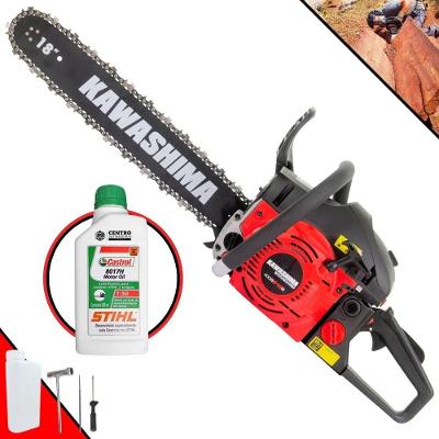 Motosserra KCS610S à Gasolina 61,5CM3 Sabre 18CM Profissional Kawashima Gasolina