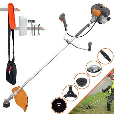 Roçadeira RL430P Plus com Motor 43cc 1,7HP Inox Tekna com Carretel Lâmina e Escova 1,2L