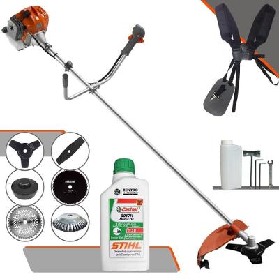 Roçadeira Tekna RL430ACNTK Á Gasolina 43cc com Alta Rotação e Partida Fácil Inox 800ML Bivolt