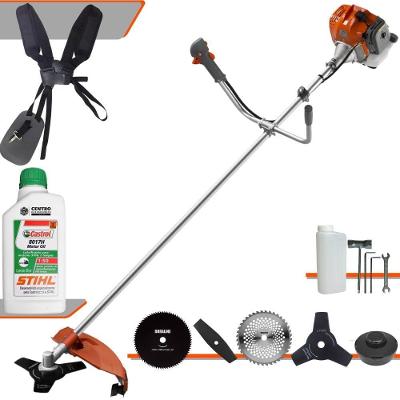 Roçadeira Tekna RL430ACNTK 5 Opções de Cortes com Lâminas Inox Bivolt e Kit Acessórios com Óleo