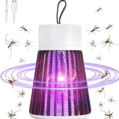Luminária Led Repelente Elétrico Armadilha Ultravioleta Mata Mosquito Usb com Luz 45° Bivolt