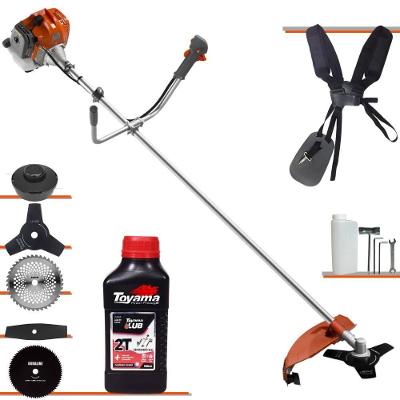 Roçadeira RL430ACN-TK Á Gasolina 43CC com Alta Performance + 4 Lâminas e Óleo Toyama Tekna 30CM
