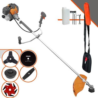 Roçadeira RL430P Plus com Motor 43cc 1,7HP e 5 Opções de Corte Preto Tekna 1200ML