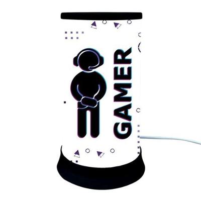 Luminária de Mesa Hug Gamer com Iluminação Difusa Bivolt Polietileno