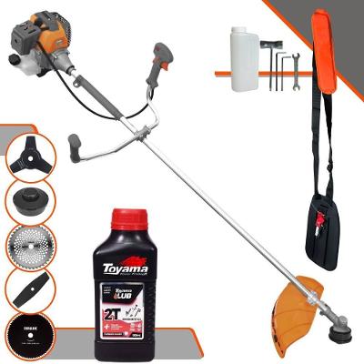 Roçadeira Tekna RL430P Plus 5 em 1 43CC 1,7HP Preto com Óleo Toyama 2T 500ML