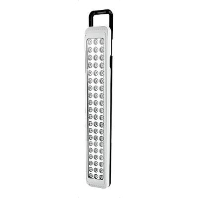Luminária Recarregável 60 Leds Branco Bivolt 800LM 2 Modos de Iluminação com Alça