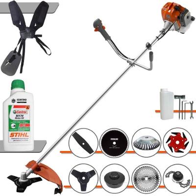 Roçadeira Tekna RL430ACN-TK 8 em 1 com Motor 43cc 1,7HP Inox Bivolt com Acessórios
