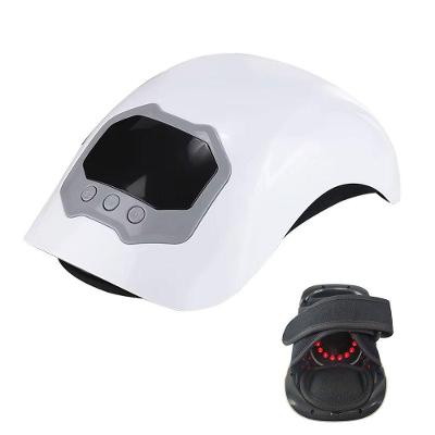 Massageador de Joelho BSL3670 com Vibração e Aquecimento para Alívio de Dor Cinza Braslu