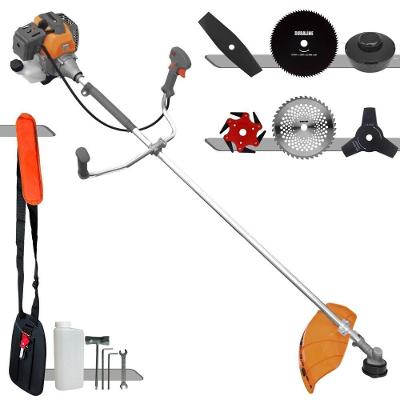 Roçadeira Lateral RL520P Plus 2 Tempos 52cc 2HP Alta Rotação 10.000 RPM com Acessórios Preto Tekna